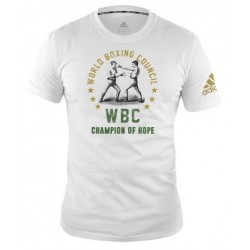 adidas WBC Co-Branded Boxing Line, 100% Cotton, Half Sleeves T Shirt | USBOXING.NET